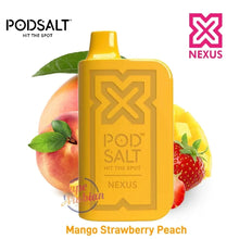 Load image into Gallery viewer, pod salt nexus mango strawberry peach disposable vape