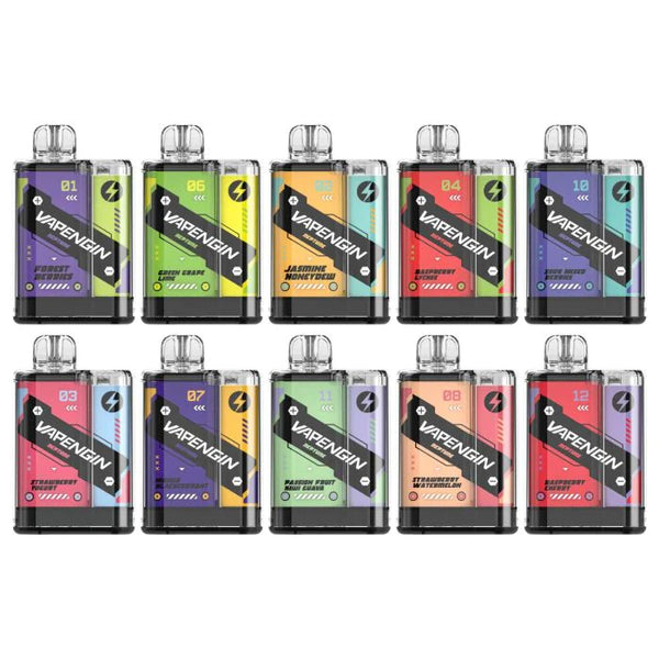 Vapengin Neptune 8000 Puff 5% Disposable Vape flavors and the durability of the device