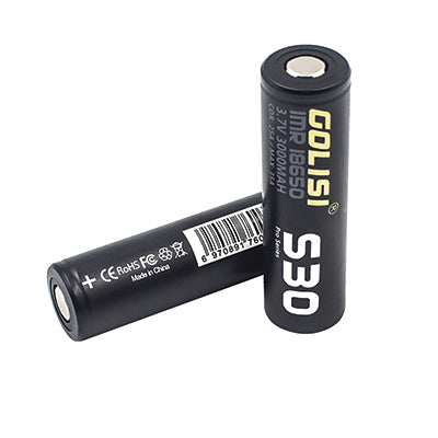Golisi S30 18650 batteries(each)