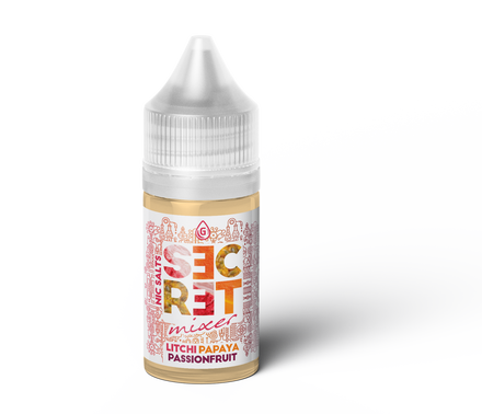 Secret Mixer Litchi Papaya Passionfruit MTL Longfill