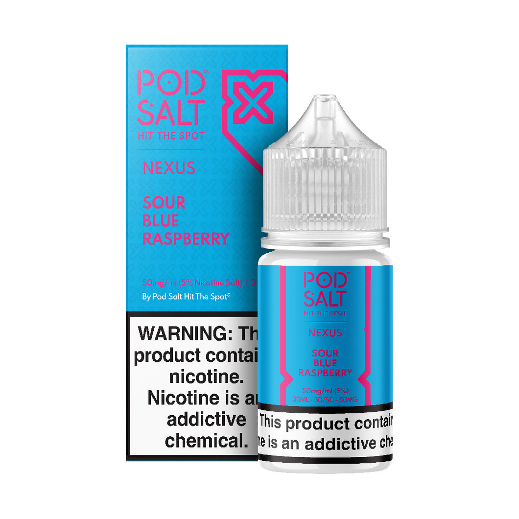 PodSalt Nexus Sour Blue Raspberry
