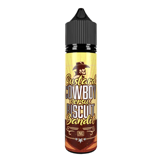 Custard Cowboy vs. Biscuit Bandit salt nic