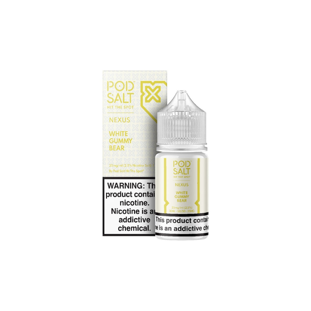 PodSalt Sweet White Gummy Bear
