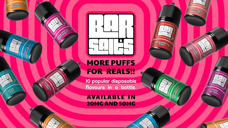 Bar Shots nic salts