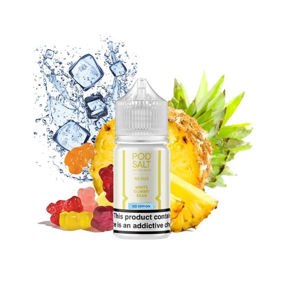 PodSalt White Gummy Bear Ice Edition