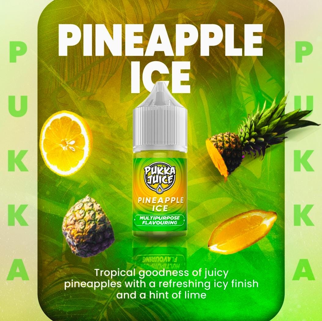 Pukka Juice Pineapple Ice Nic Salt