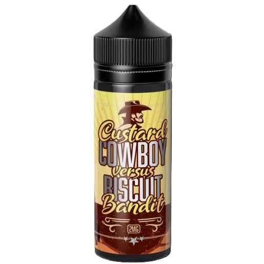 Custard Cowboy Vs Biscuit Bandit 120ml