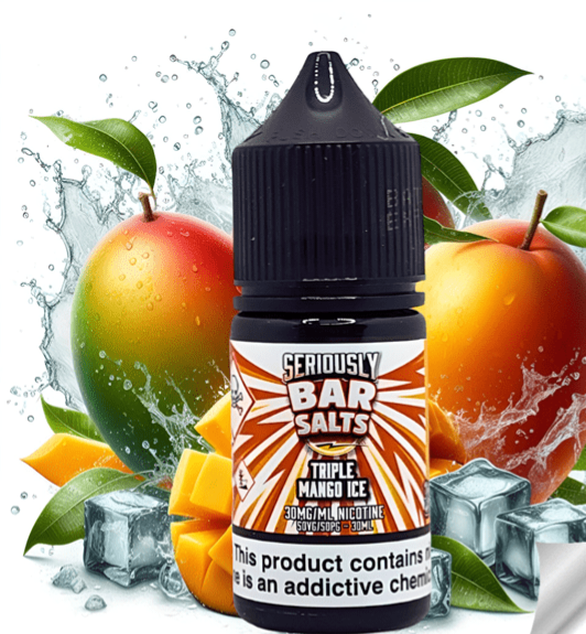 Seriously Bar Salt Triple Mango Ice