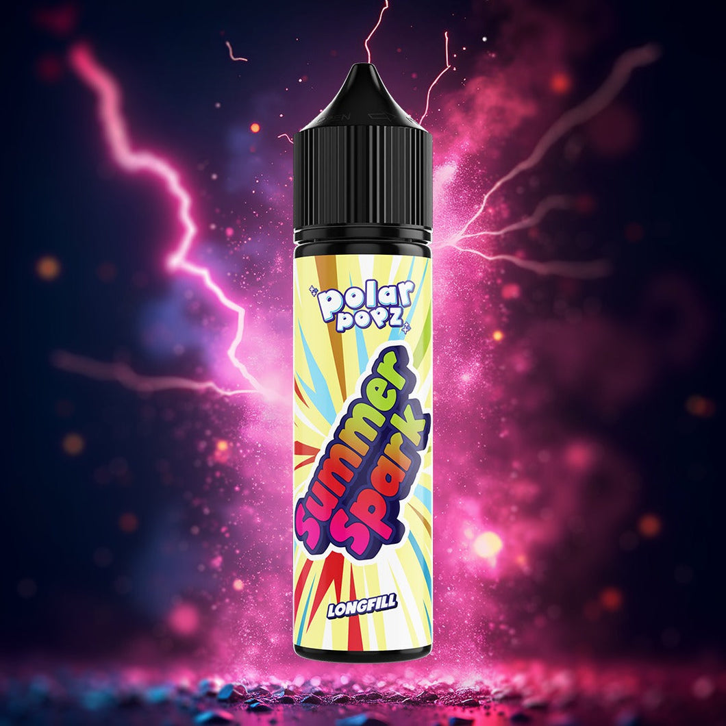 Polar Popz Summer Spark Nic Salt(Watermelon Raspberry Cherry)