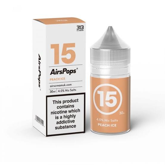 Airscream Airspops peach ice